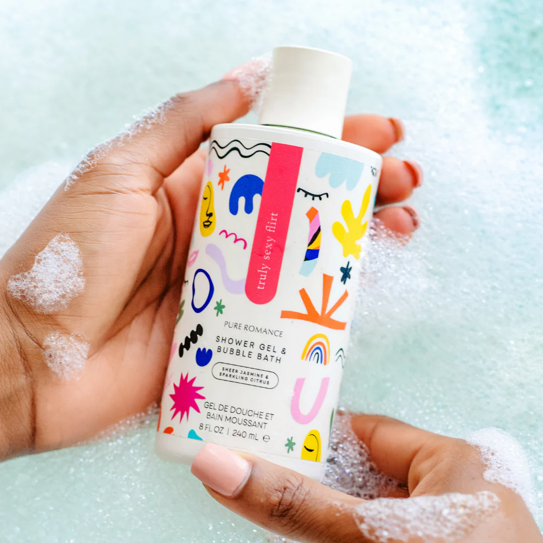 Pure Romance Shower Gel & Bubble Bath - Truly Sexy Flirt